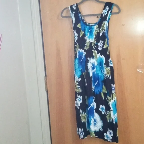 Flower print dress one size fits all - Picture 2 of 3